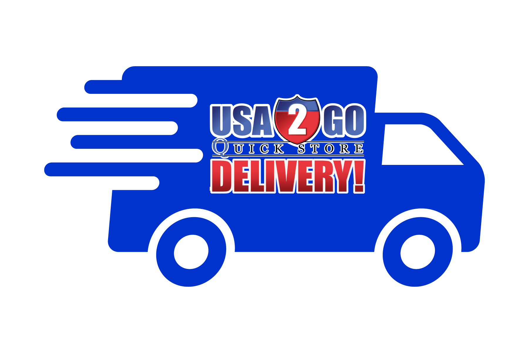USA 2 GO DELIVERY Logo